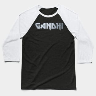 Gandhi Baseball T-Shirt